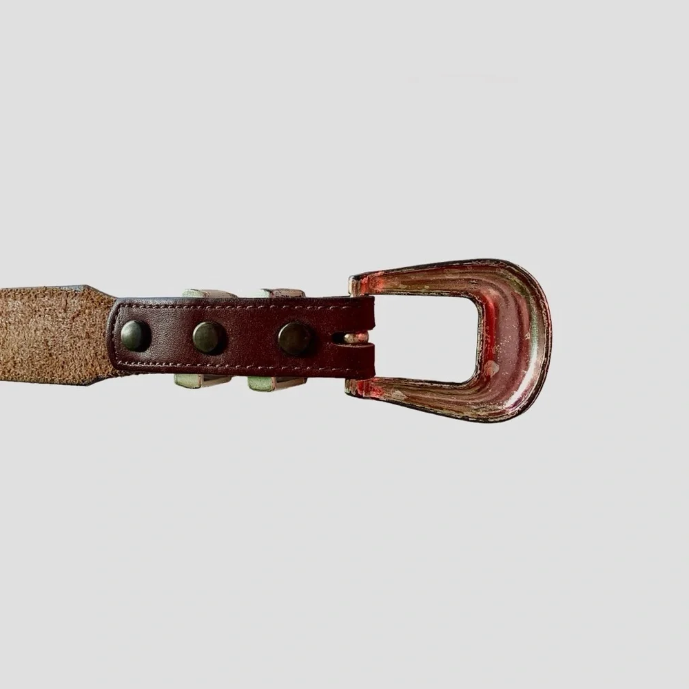 Western Brighton Belt Sz 40 Leather